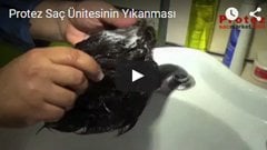 Protez Saç Ünitesinin Yıkanması